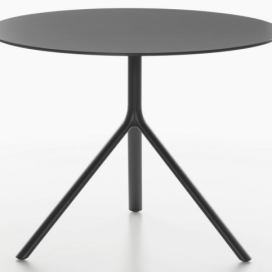 PLANK - Venkovní stůl MIURA s kulatou deskou 1000 mm