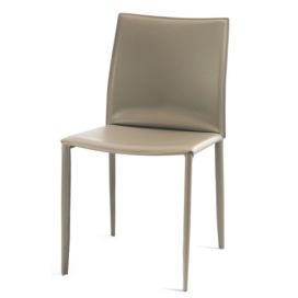 BONTEMPI - Jídelní židle Linda s nižším opěrákem