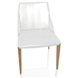 BONTEMPI - Židle Sally s dřevěnou podnoží
