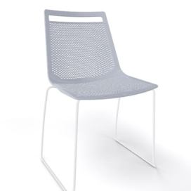 GABER - Židle AKAMI S, šedá/bílá