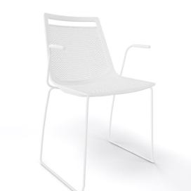 GABER - Židle AKAMI SS, bílá/bílá