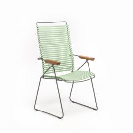 Houe Denmark - Polohovatelná židle CLICK, světle zelená