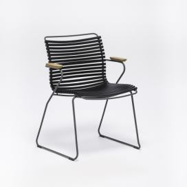 Houe Denmark - Židle CLICK s područkami, černá