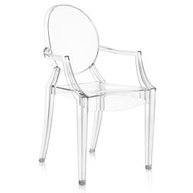 Kartell - Židle Louis Ghost, transparentní