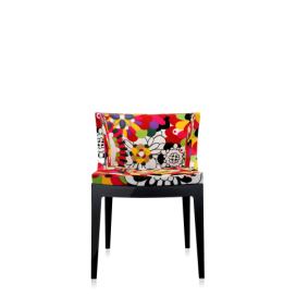 Kartell - Židle Mademoiselle Missoni - červená, černá