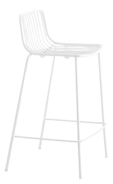 PEDRALI - Nízká barová židle NOLITA 3657 DS - bílá - 