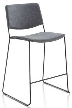 Fornasarig - Nízká barová židle LINK 60X Counter - čalouněná - 