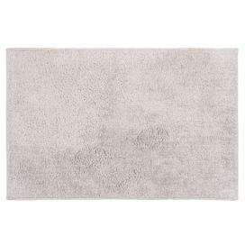 Předložka do koupelny, bavlněná, šedá, 50 x 80 cm, WENKO