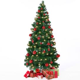 DBA Výsuvný vánoční stromek 180cm včetně ozdob na stromeček