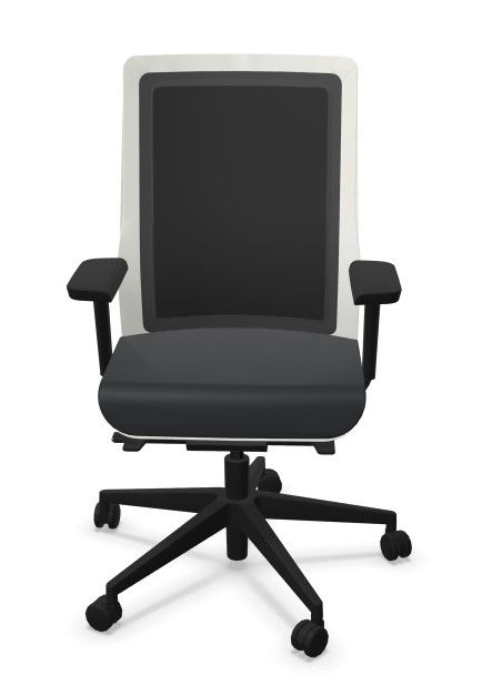 WIESNER HAGER - Kancelářská židle POI 5431 - výškově stavitelnými područkami - 