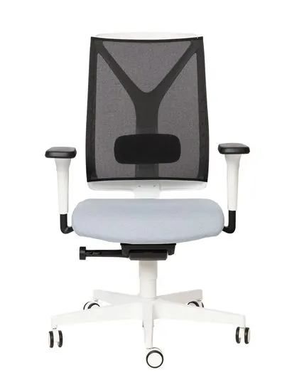 LD SEATING - Kancelářská židle LEAF 504 - bílý rám - 