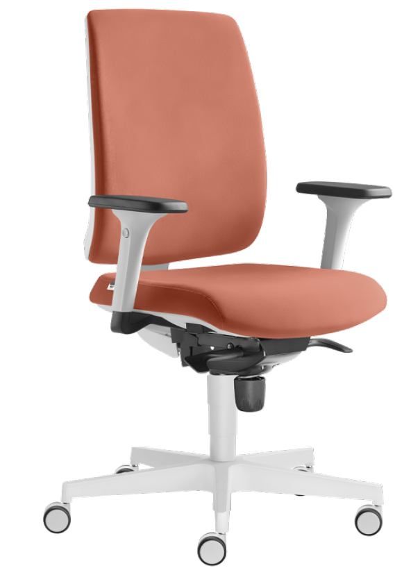 LD SEATING - Kancelářská židle LEAF 501- bílý rám - 