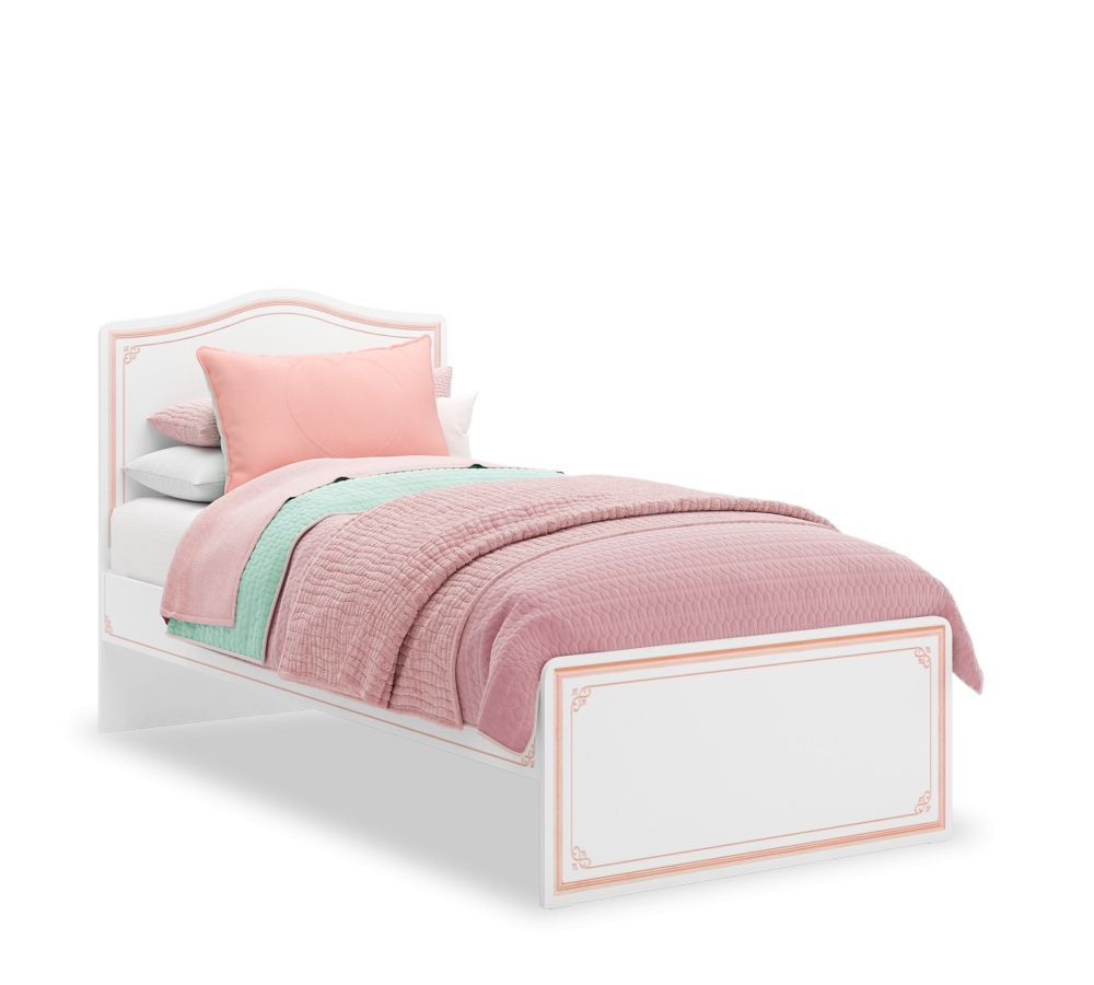 ČILEK - Dětská postel 100x200 cm Selena Pink - 
