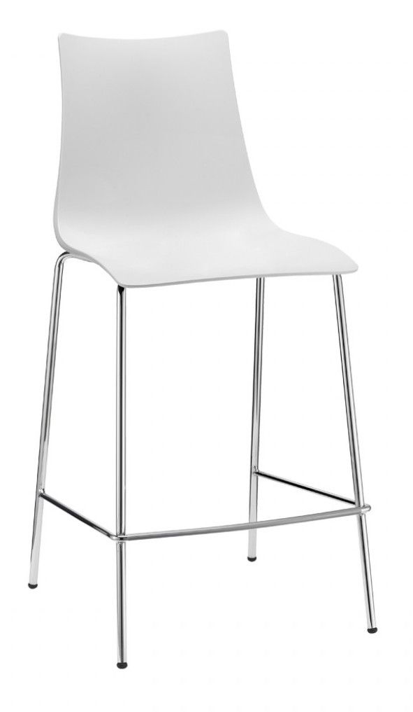 SCAB - Barová židle ZEBRA TECHNOPOLYMER, různé velikosti - 