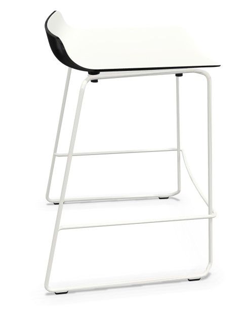 WIESNER HAGER - Barová židle NOOI 6626 - plastová nízká - 