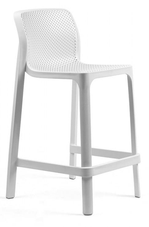 NARDI GARDEN - Barová židle NET MINI bílá - 
