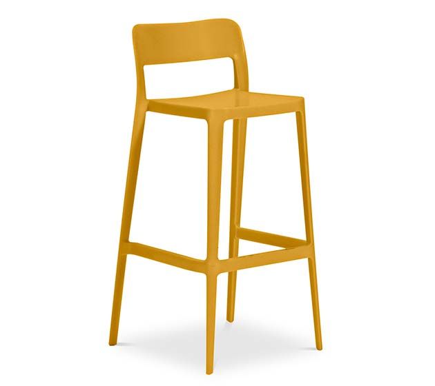 MIDJ - Barová židle NENÉ - vysoká - 