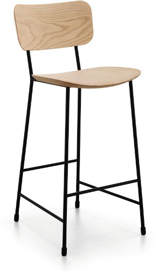 MIDJ - Barová židle MASTER dřevěná - 