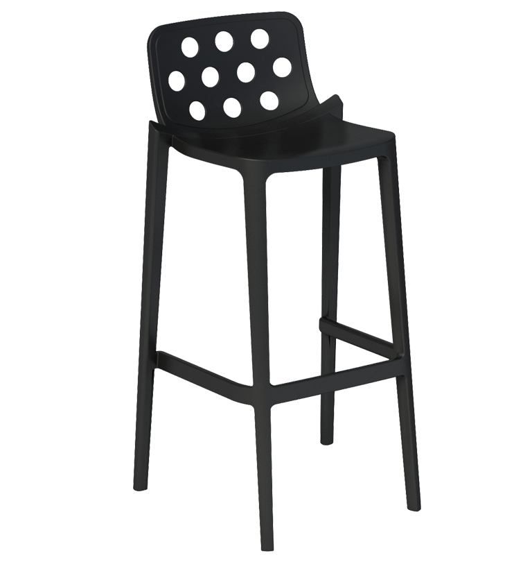 GABER - Barová židle ISIDORO 76, vysoká - 