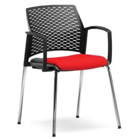 RIM - Jednací židle REWIND RW 2102 s čalouněným sedákem