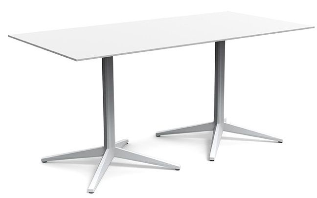 VONDOM - Stůl FAZ čtyřramenná podnož - 158x79 cm - 