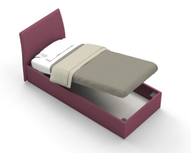 NIDI - Dětská postel FLARE R29 s úložným prostorem - 