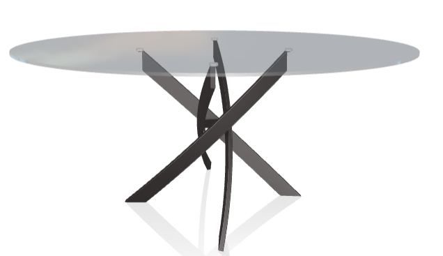 BONTEMPI - Stůl Barone oválný, 180x115 cm - 