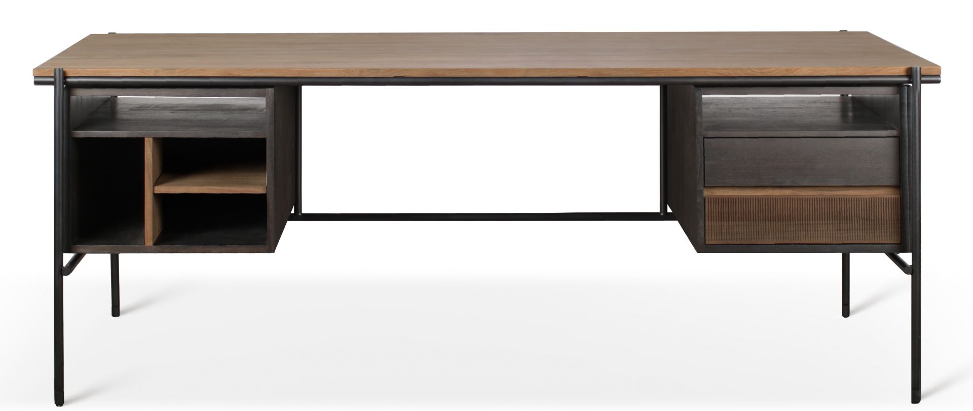 Ethnicraft designové pracovní stoly Oscar Desk 2 Drawers - DESIGNPROPAGANDA