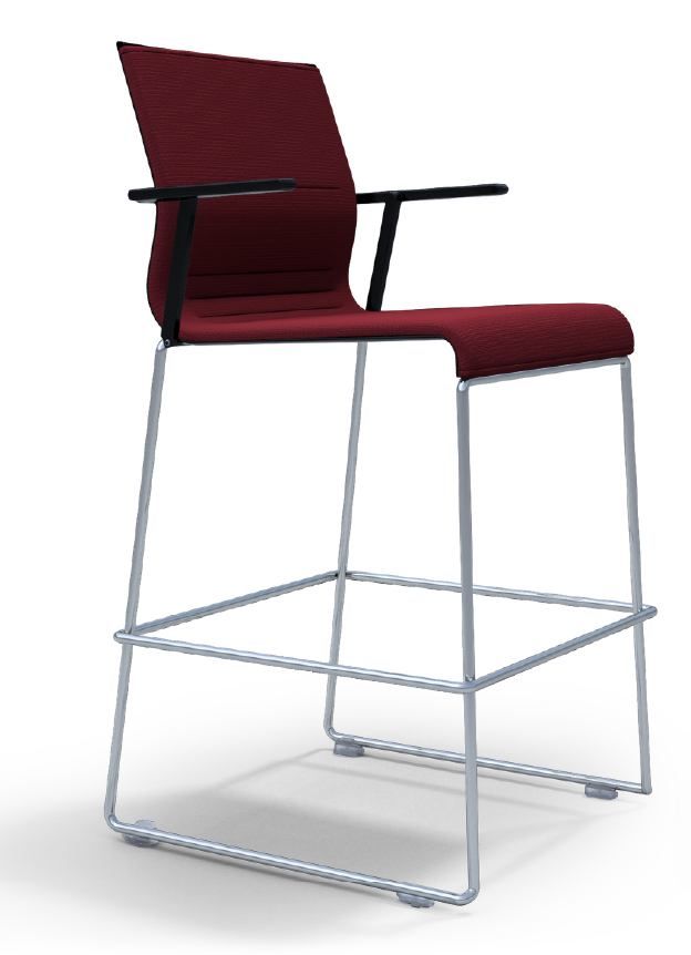 ICF - Barová židle STICK CHAIR 650 s područkami - 