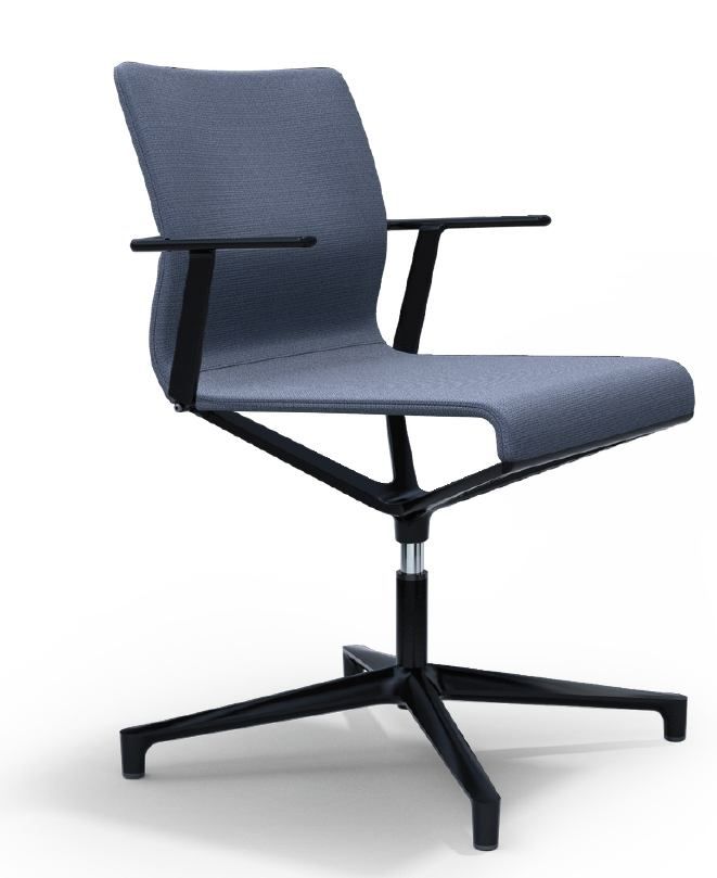 ICF - Židle STICK ETK 252 s nízkým opěrákem a područkami - 