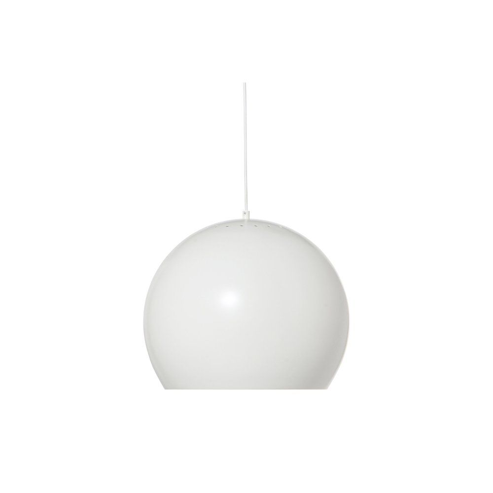 FRANDSEN - Závěsná lampa Ball, 40 cm, matná bílá - 