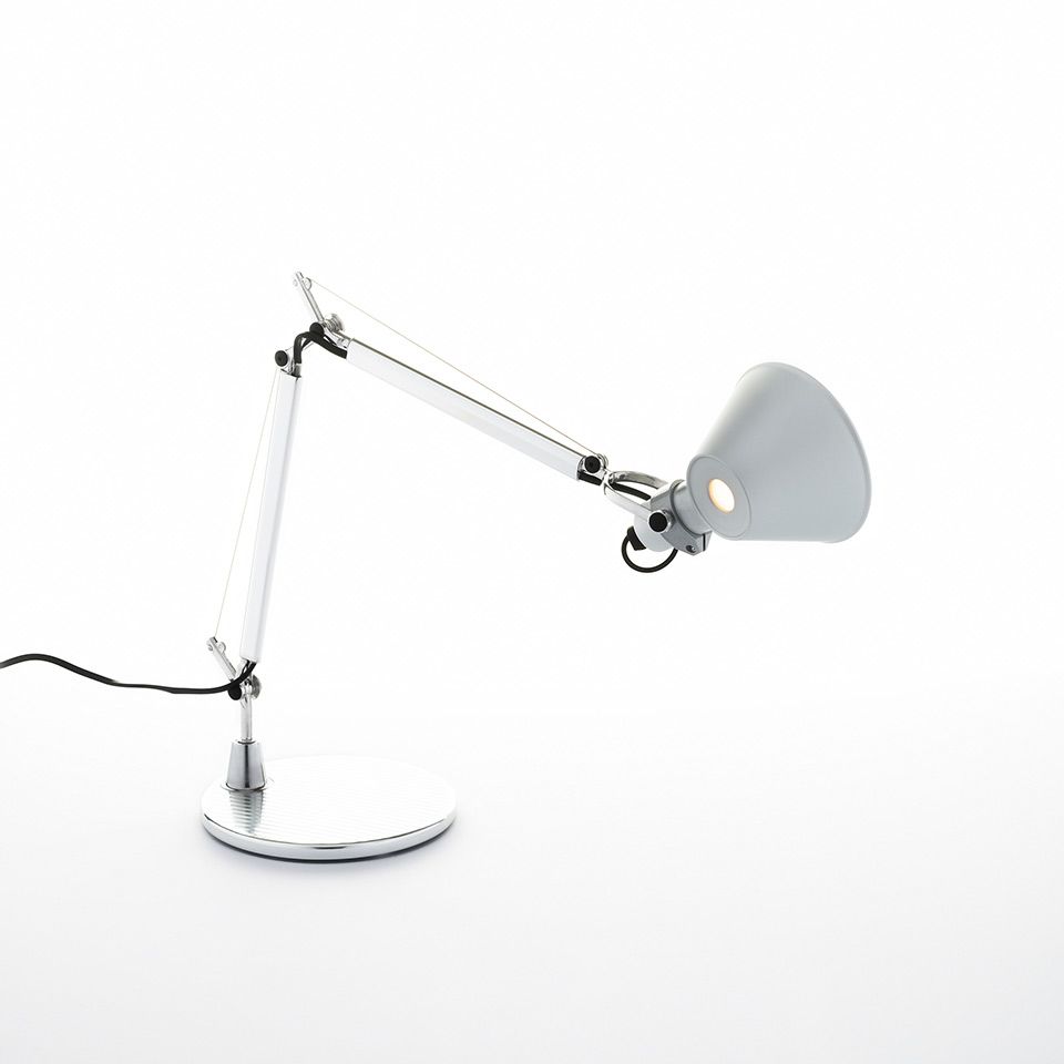 ARTEMIDE - Stolní lampa Tolomeo Micro Tavolo LED 3000K - stříbrná - 