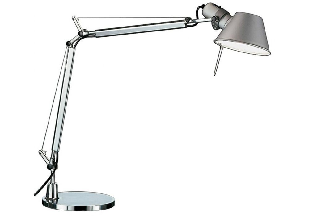ARTEMIDE - Stolní lampa Tolomeo Midi Tavolo LED 2700K - stříbrná - 