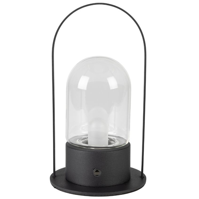 Černá kovová stolní LED lampa ZUIVER SMARTY - Designovynabytek.cz