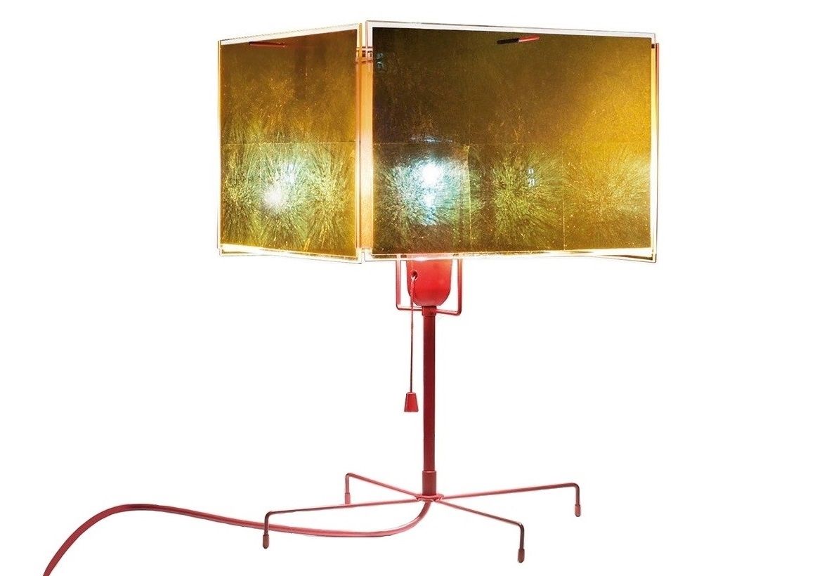 Ingo Maurer designové stolní lampy 24 Karat Blau T - DESIGNPROPAGANDA