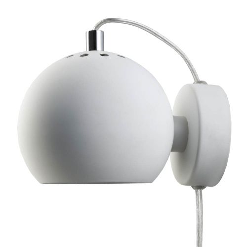 FRANDSEN - Nástěnná lampa Ball, matná bílá - 