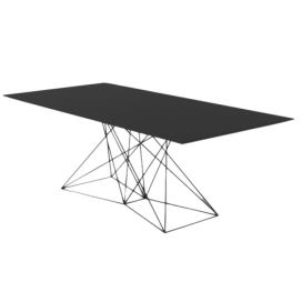 VONDOM - Stůl XL FAZ s nerezovou podnoží