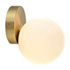    146014 - LED Koupelnové nástěnné svítidlo ARIA 1xG9/5W/230V IP44 zlatá 