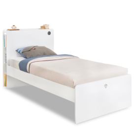 ČILEK - Studentská postel WHITE 100x200 cm