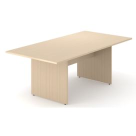NARBUTAS - Jednací stůl OPTIMA obdélníkový s deskovou podnoží 200x100x72 cm