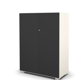 DIEFFEBI - Skříň PRIMO 1000 s lamino dveřmi, 100x45x133 cm