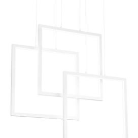 IDEAL LUX - Závěsné osvětlení FRAME - čtvercové