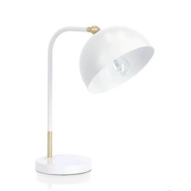BIZZOTTO Stolní lampa GLASGOW bílá 41cm