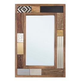 BIZZOTTO hranaté zrcadlo DHAVAL 70x100 cm