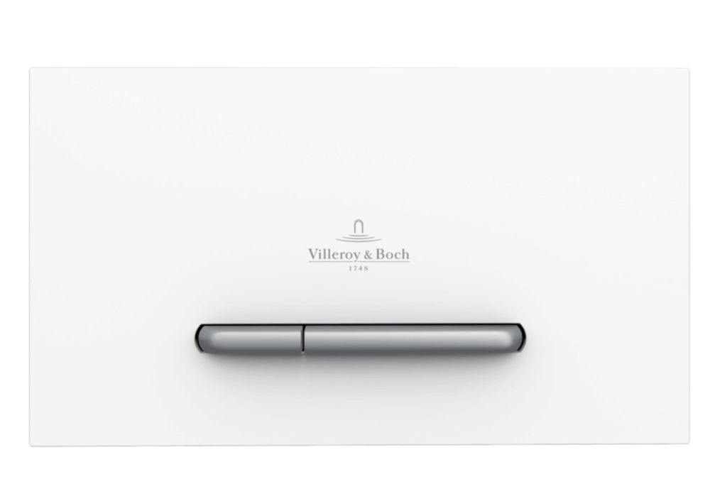 Villeroy & Boch ViConnect toaletní ovládací tlačítko, Dual flush, Bílá; 92218068 - Siko - koupelny - kuchyně