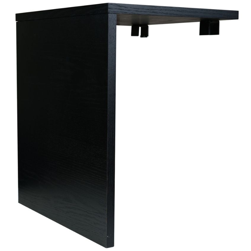 Černý dřevěný noční stolek Quax Hai-No-Ki 42 x 48 cm - Designovynabytek.cz