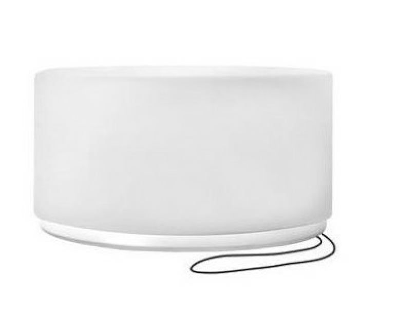 PEDRALI - Svítící stolek / pouf WOW 475 DS - bílá - 