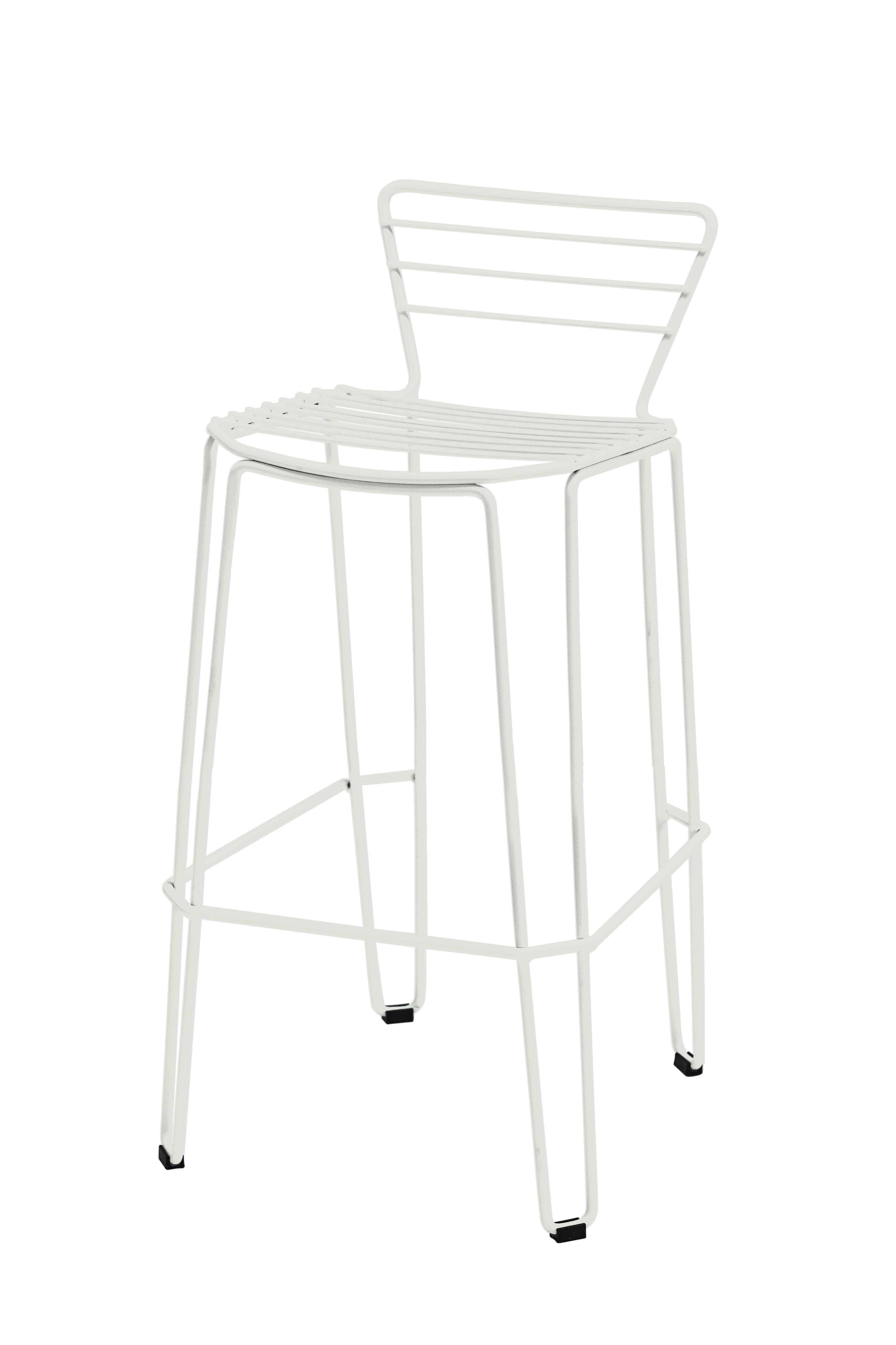 ISIMAR - Barová židle MENORCA nízká - béžová - 