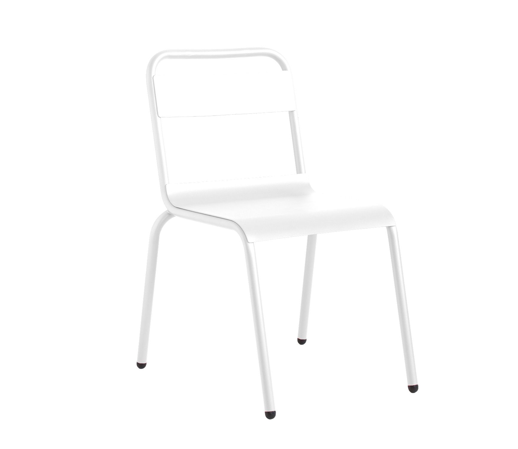 ISIMAR - Hliníková židle BIARRITZ - bílá - 