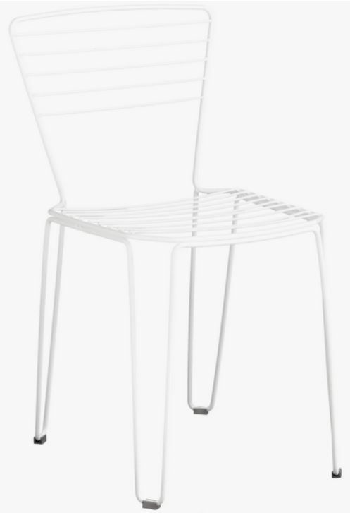 ISIMAR - Židle MENORCA - bílá - 